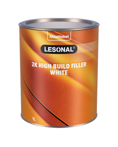 Lesonal 2K High Build Filler White 1L