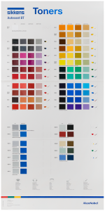Sikkens Autocoat BT Toner Wall Chart (for CV Only) Each