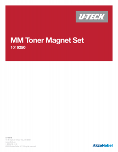 U-TECH MM Intermix Tint Magnet Set (new U-Tints) Each