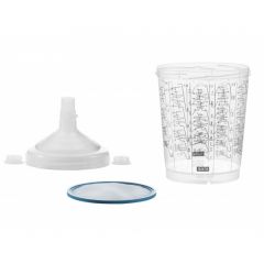 SATA RPS BEKERS 0,3L MET PLATTE ZEEF 125MU 40ST