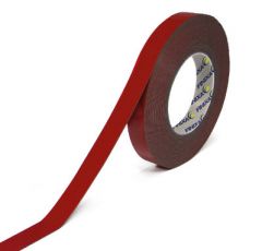 FINIXA DUBBELZIJDIGE TAPE ROOD 19MM X 10M