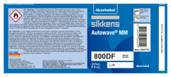 Sikkens Autowave® Label 800DF 8oz 10 Pack