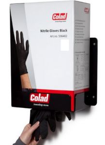 COLAD NITRILE GANT NOIR M 400PC 536400