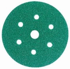 3M 245 HOOKIT GROEN 150MM SCHIJF 7GATEN P60 50ST