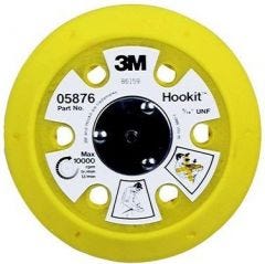 3M HOOKIT STEUNPAD 15GATEN STAND. GEEL 150MM 5/16" UNF
