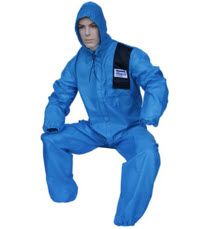 AN SIKKENS HOODED OVERALL SIZE56 BLUE