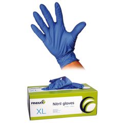 Finixa Nitril Einweghandschuh blau M