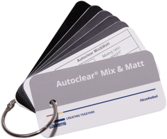 Sikkens Autoclear Mix&Matt - MATT LEVEL SWATCH