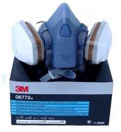 3M 7000 HALFGELAATSMASKER PAKKET A1P2 MAAT M