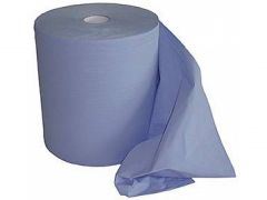 KEMTEX ONDERHOUDSPAPIER BLAUW 2-LAAGS