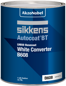 Sikkens Autocoat BT LV650 B608 Basecoat White Converter 1 US Gallon