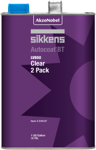 Sikkens Autocoat BT LV650 Clear 2 Pack 1 US Gallon