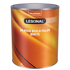 Lesonal 2K High Build Filler White 3L