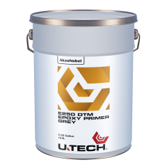 U-TECH E250 DTM Grey Epoxy Primer 5 US Gallons