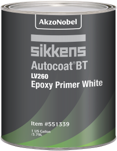Sikkens Autocoat BT LV260 Epoxy Primer White 1 US Gallon
