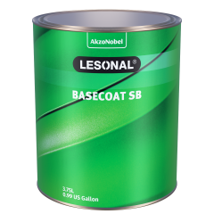 Lesonal Basecoat SB 04 White Grey Transparent 1 US Gallon